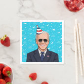 Joe Biden Birthday Serviette (Beispiel)