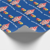 JOE BIDEN BIRTHDAY SIE WISSEN DAS GESCHENKPAPIER (Ecke)