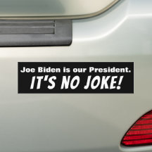 Joe Biden! Bumper Sticker