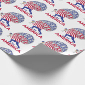 Joe Biden Burden für Amerika Geschenkpapier (Ecke)