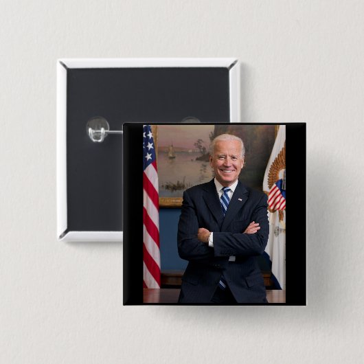 Joe Biden Button (Vorne & Hinten)