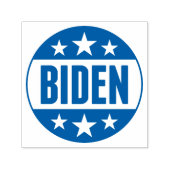 Joe Biden Button Blue Stars Permastempel (Design)