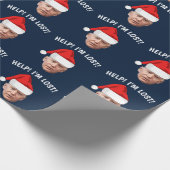 JOE BIDEN CHRISTMAS FUNNY KONFUSIERTE WRAPPING PAP GESCHENKPAPIER (Ecke)