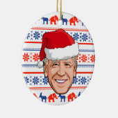 Joe Biden Christmas Keramik Ornament (Rechts)