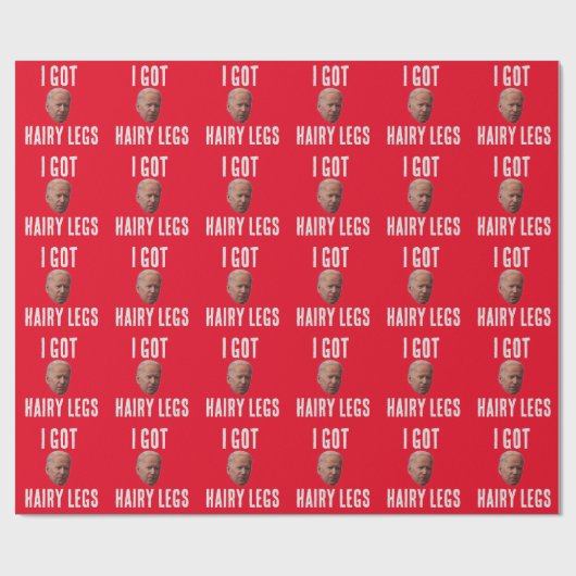 JOE BIDEN CHRISTMAS WRAPPING PAPIER GESCHENKPAPIER (Flach)