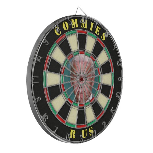 Joe Biden Commies R Us Dartboard Dartscheibe (Vorderseite Links)