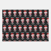 Joe Biden Confused Patriotic Merry Christmas Geschenkpapier Set (Vorderseite 2)