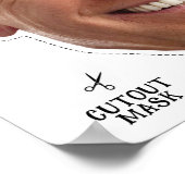 Joe Biden Costume Mask Poster (Ecke)