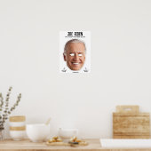 Joe Biden Costume Mask Poster (Küche)