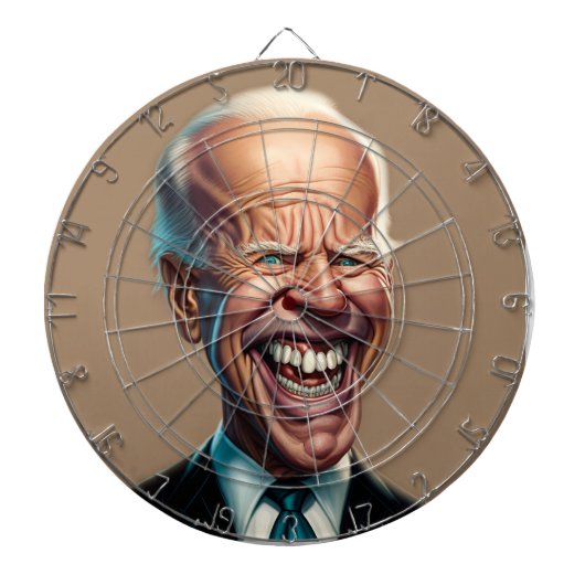 Joe Biden Dartboard Dartscheibe (vorne)