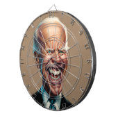 Joe Biden Dartboard Dartscheibe (Vorderseite rechts)