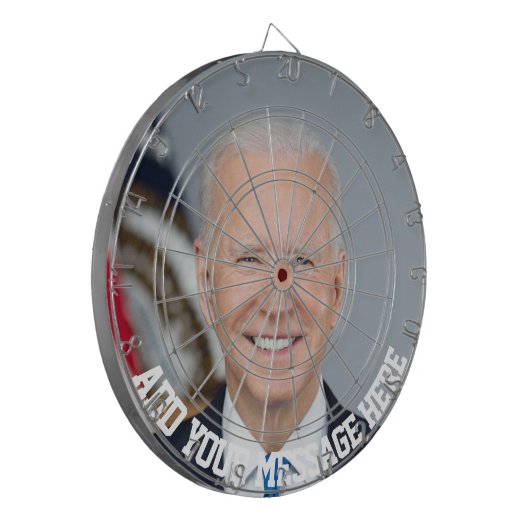 Joe Biden Dartscheibe (Vorderseite Links)