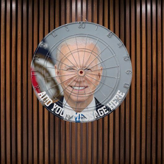 Joe Biden Dartscheibe