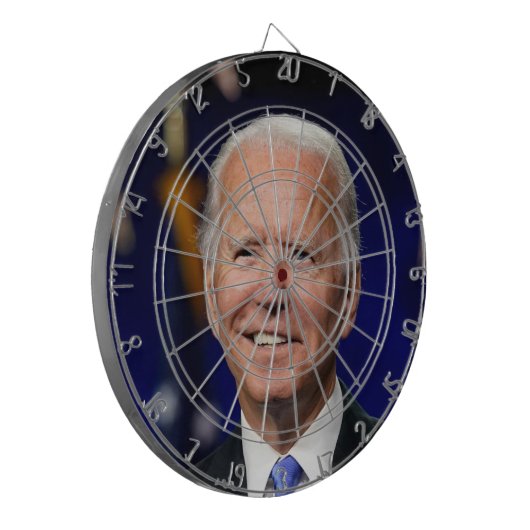 Joe Biden Dartscheibe (Vorderseite Links)