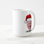 Joe Biden Face Kaffeetasse (VorderseiteRechts)
