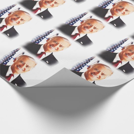 Joe Biden-For USA Präsident 2016 Geschenkpapier (Ecke)