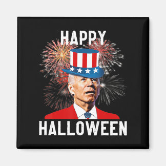 Joe Biden freut sich Halloween zum Spaß im Juli Magnet
