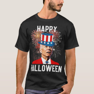 Joe Biden freut sich Halloween zum Spaß im Juli T-Shirt