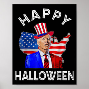 Joe Biden Frohes Halloween th Juli Unabhängigkeit  Poster
