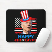 Joe Biden Funn 4. Juli Glückwunsch 4. Osterkonfere Mousepad (Mit Mouse)