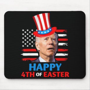 Joe Biden Funn 4. Juli Glückwunsch 4. Osterkonfere Mousepad