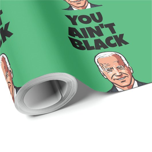 JOE BIDEN FUNNY CHRISTMAS GIANT WRAPPING PAPIER GESCHENKPAPIER (Rolleneckpunkt)