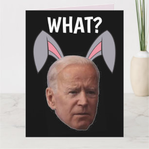 JOE BIDEN FUNNY EASTER BIG GREETCARDS KARTE