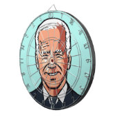 JOE BIDEN FUNNY JOKE DARTBOARD DARTSCHEIBE (Vorderseite rechts)