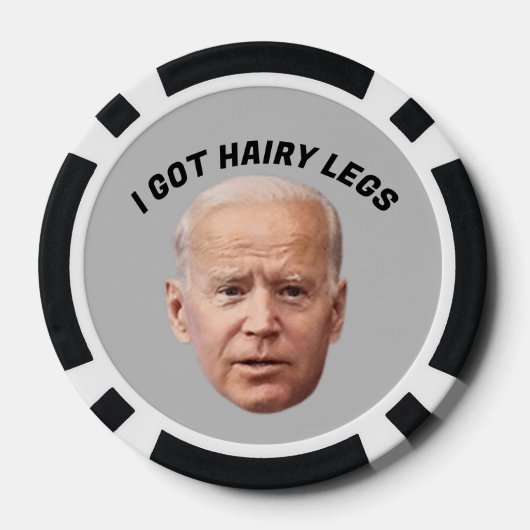 JOE BIDEN FUNNY POKER CHIPS (Rückseite)