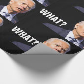 JOE BIDEN FUNNY WRAPPING PAPIER GESCHENKPAPIER (Ecke)