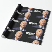 JOE BIDEN FUNNY WRAPPING PAPIER GESCHENKPAPIER (Ungerollt)