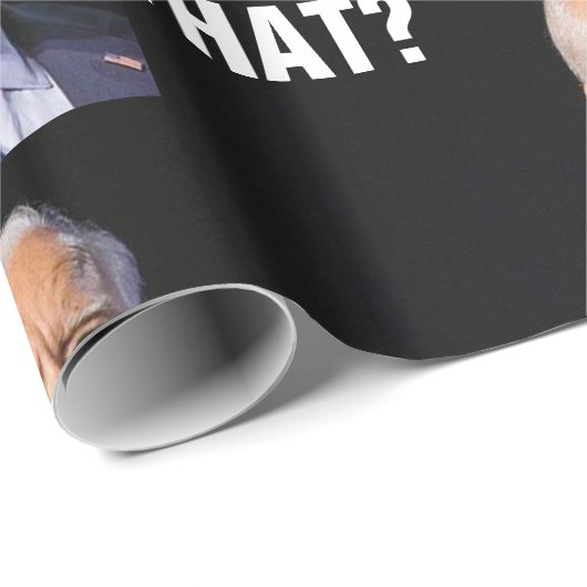 JOE BIDEN FUNNY WRAPPING PAPIER GESCHENKPAPIER (Rolleneckpunkt)