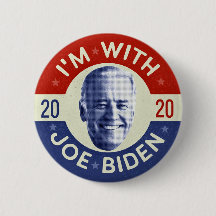 Joe Biden für das demokratische Foto Retro im Jahr