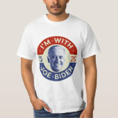 Joe Biden für das demokratische Foto Retro im Jahr T-Shirt (Vorderseite)
