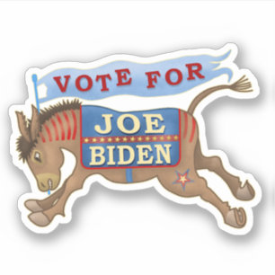 Joe Biden für den Präsidenten 2020, Demokrat Donke Aufkleber