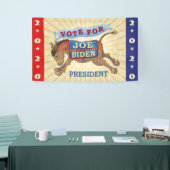 Joe Biden für den Präsidenten 2020, Demokrat Donke Banner (Messeveranstaltung)