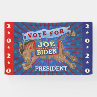 Joe Biden für den Präsidenten 2020, Demokrat Donke Banner