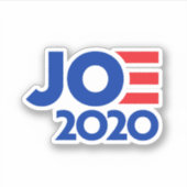 Joe Biden für die Präsidentschaftswahl 2020 Aufkleber (Vorderseite)