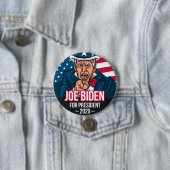 Joe Biden für die Präsidentschaftswahl 2020 Button (Beispiel)