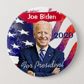 Joe Biden für die US-Präsidentschaftswahl 2020 Button (Vorderseite)