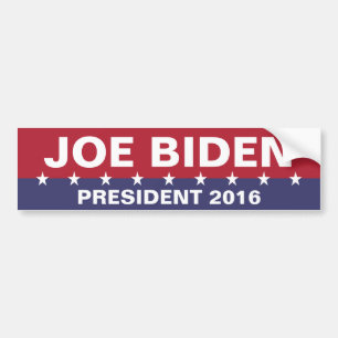JOE BIDEN für Präsident 2016 Autoaufkleber