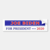 Joe Biden für Präsident 2020 Autoaufkleber (Vorne)