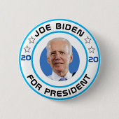 Joe Biden für Präsident 2020 Button (Vorderseite)