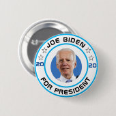 Joe Biden für Präsident 2020 Button (Vorne & Hinten)