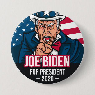 Joe Biden für Präsident 2020 Wahl Button