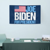 Joe Biden für Präsident Banner (Messeveranstaltung)