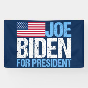 Joe Biden für Präsident Banner