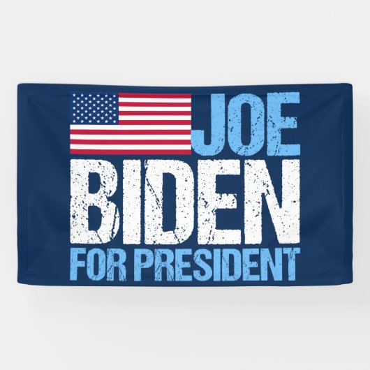 Joe Biden für Präsident Banner (Horizontal)