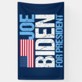 Joe Biden für Präsident Banner (Vertikal)