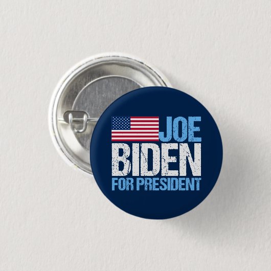 Joe Biden für Präsident Button (Vorne & Hinten)
